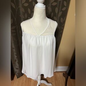 Parker White Blouse